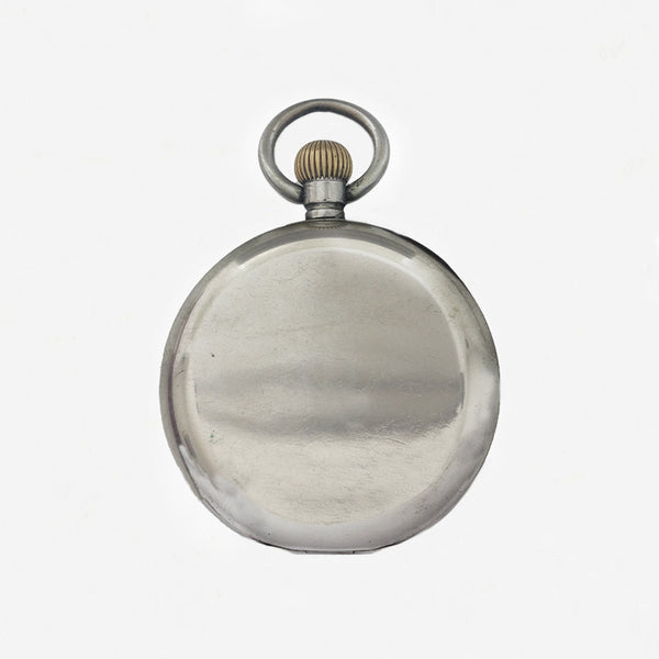 Omega Steel Pocket Watch, 1910/11 - Secondhand