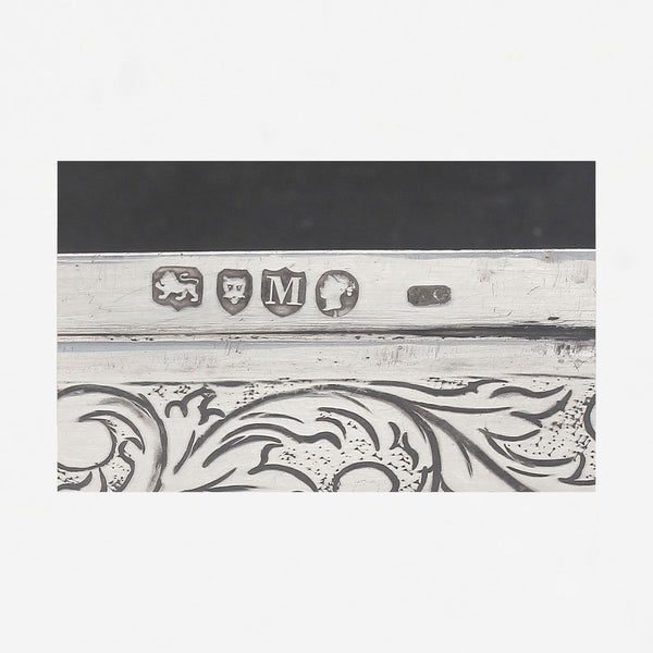 Victorian  Silver Box Hallmarked 1887