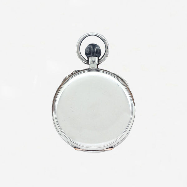 Longines Open Faced Silver Pocket Watch - Secondhand
