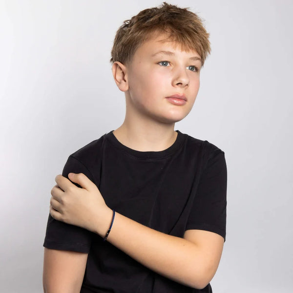 Woven Leather Bracelet (Smaller Fit) by Fred Bennett