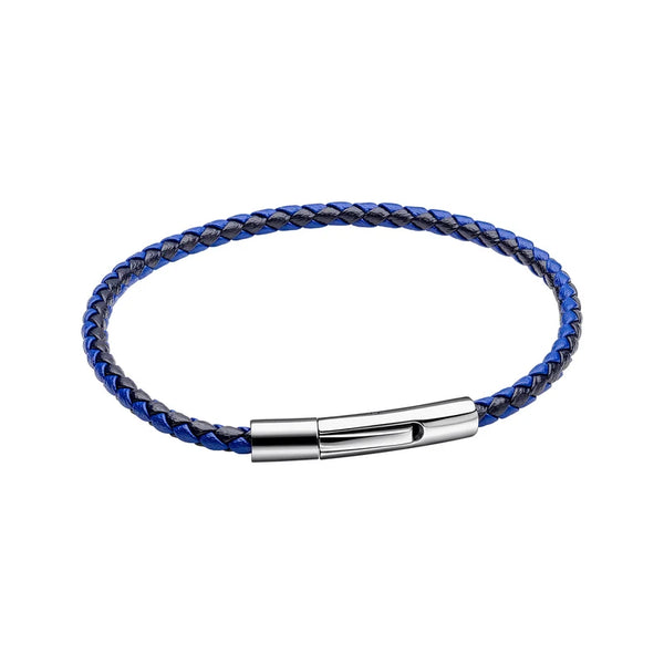 Woven Leather Bracelet (Smaller Fit) by Fred Bennett