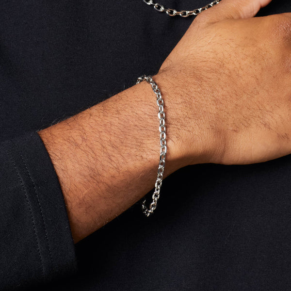 Stainless Steel Bracelet by Fred Bennett
