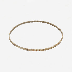 9ct Gold Ropetwist Bangle - Secondhand