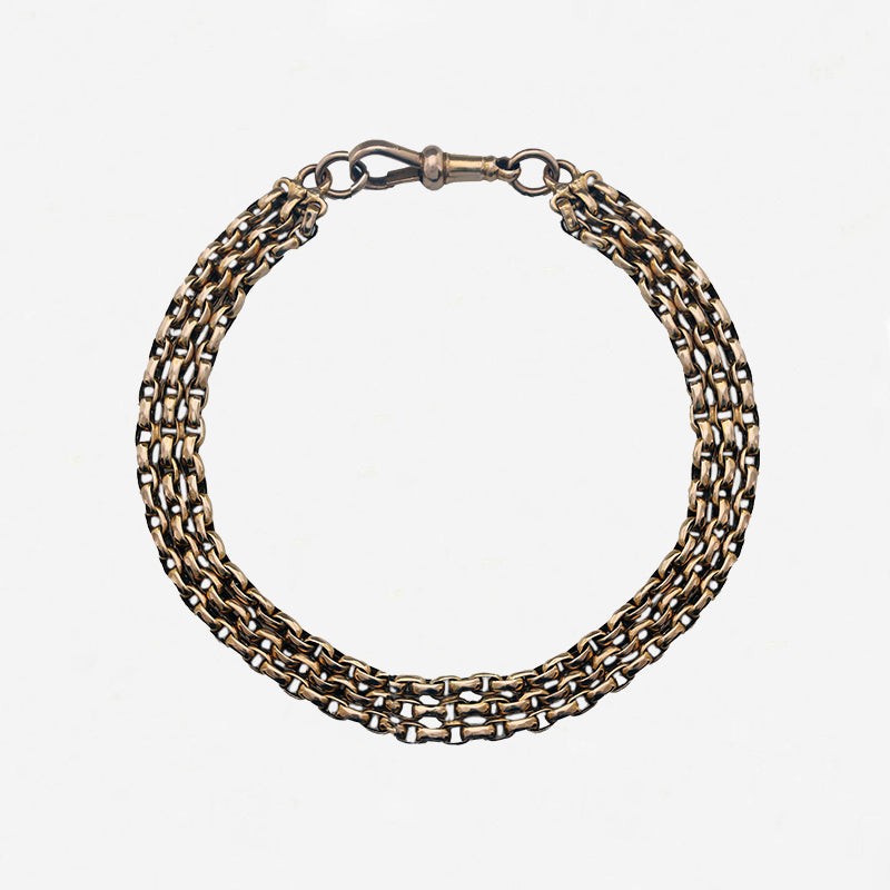 9ct Gold Hidden Link Bracelet - Secondhand