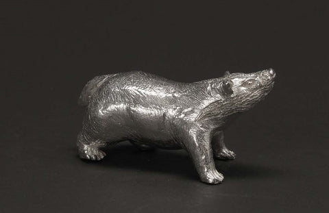 Sterling Silver Badger Figure