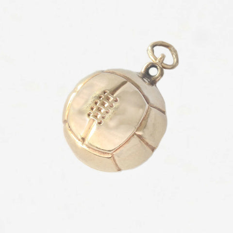 9ct Gold Football Charm - Secondhand