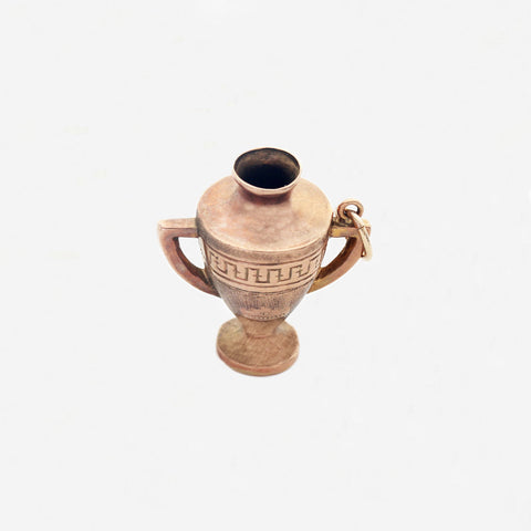 9ct Gold Greek Urn Charm - Secondhand