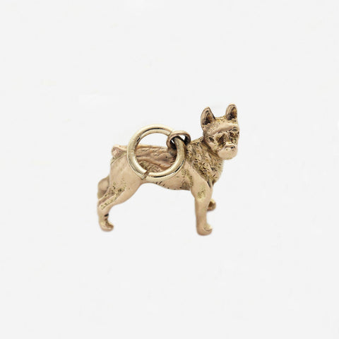 9ct Gold Boxer Dog Charm - Secondhand