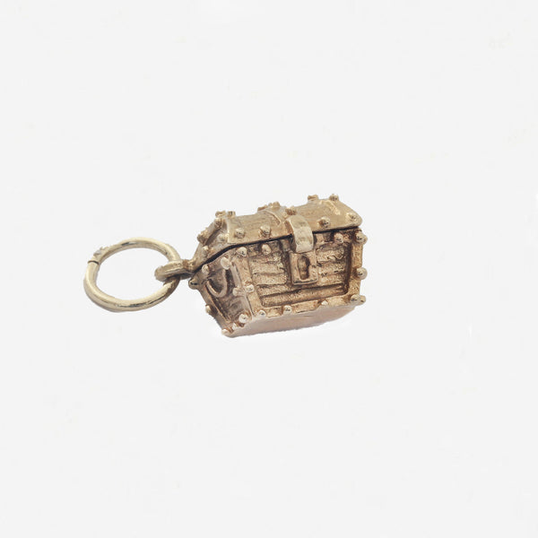 9ct Gold Treasure Chest Charm - Secondhand