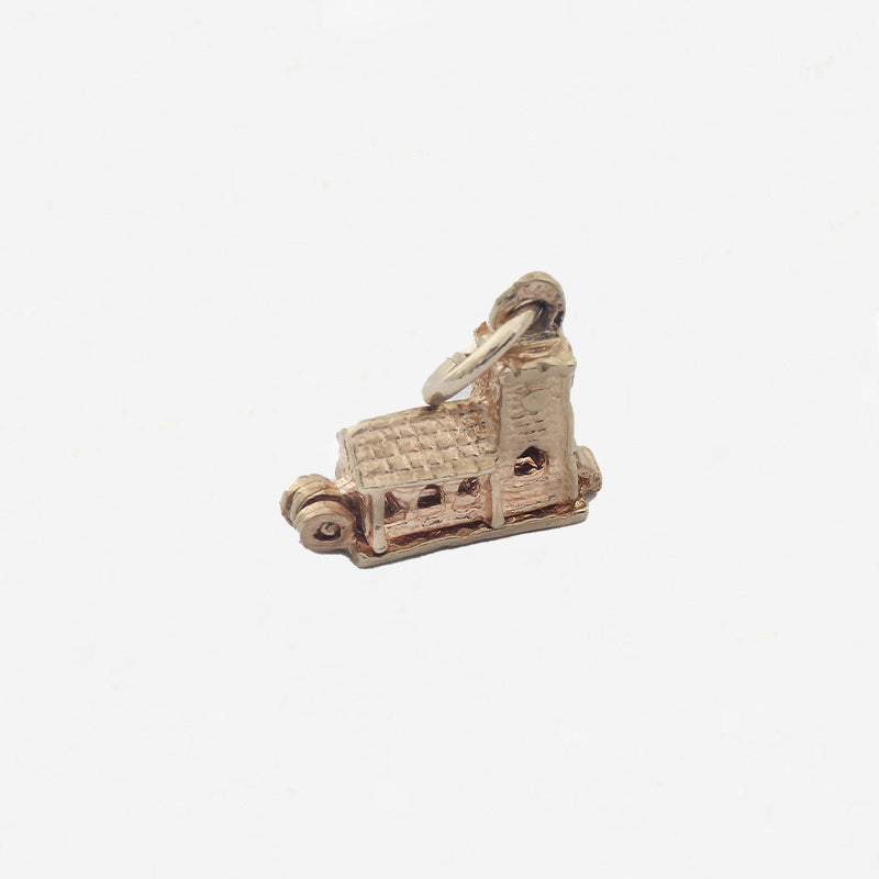 9ct Gold Church Charm - Secondhand