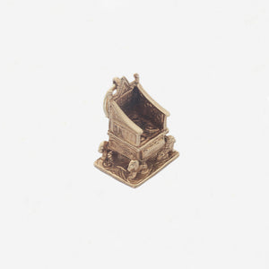 9ct Gold Coronation Throne 1953 Charm - Secondhand