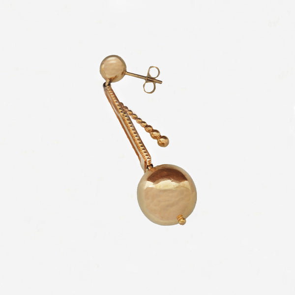 18ct Yellow Gold Victorian Drop Earrings - Secondhand