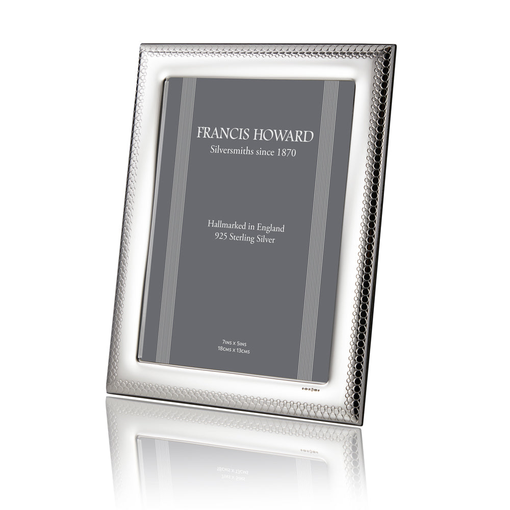 Sterling Silver Belfast Cascading Pearl Frame by Francis Howard