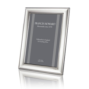 Sterling Silver Norwich Double Bead Frame by Francis Howard