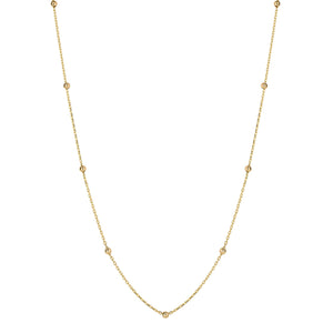 9ct Yellow Gold Fine Bead Chain