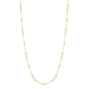 Freshwater Pearl & 9ct Gold Necklace