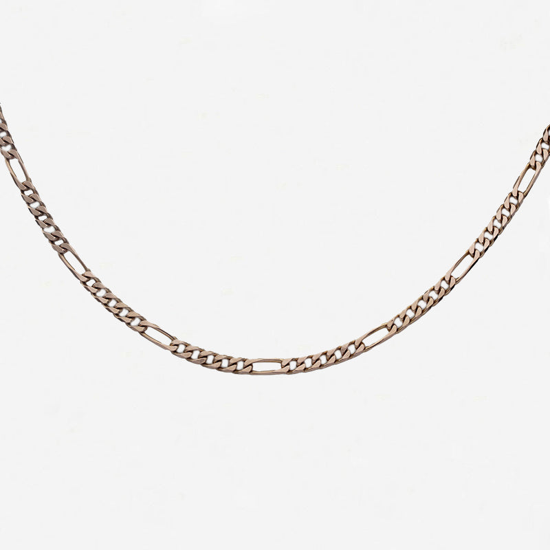 9ct Gold Figaro Chain 26" - Secondhand