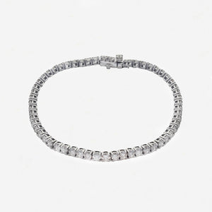 Diamond Tennis Bracelet in 18ct White Gold - Secondhand
