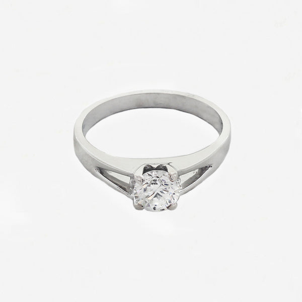 Diamond Solitaire Ring in 18ct White Gold - Secondhand