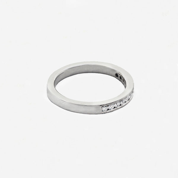 Diamond Half Eternity Ring in 18ct White Gold - Secondhand