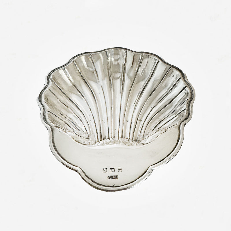 Silver Scallop Butter Dish, Birmingham 1909 - Secondhand