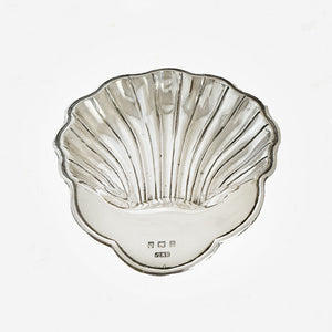 Silver Scallop Butter Dish, Birmingham 1909 - Secondhand