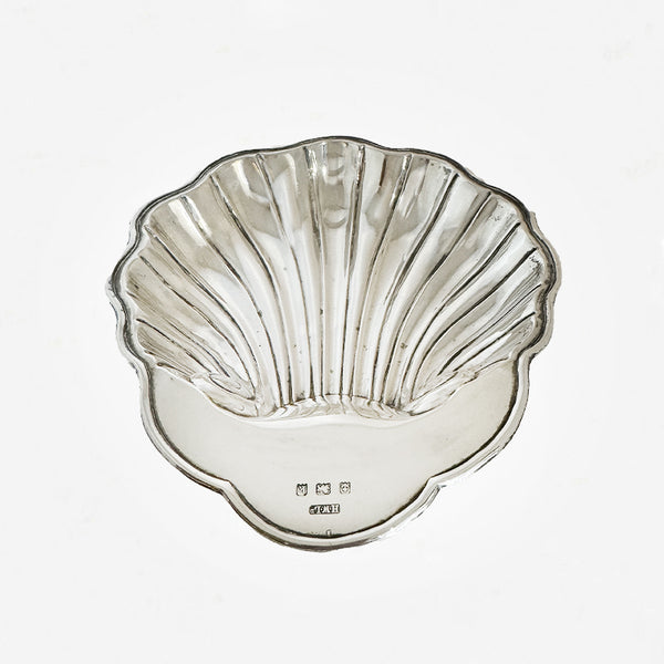 Silver Scallop Butter Dish, Birmingham 1909 - Secondhand