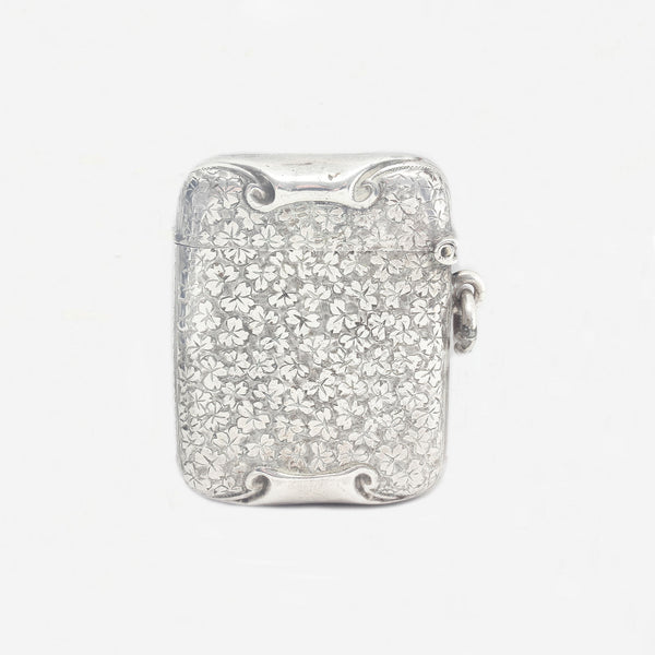 Victorian Silver Vesta Case - Secondhand