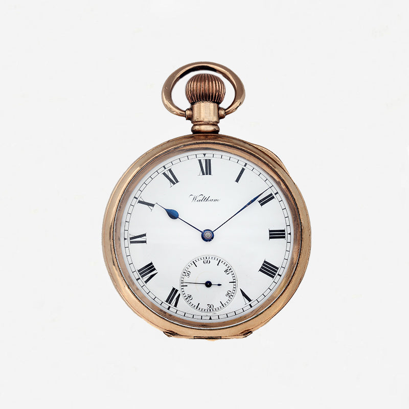 Waltham 10ct Rolled Gold Pocket Watch - Secondhand