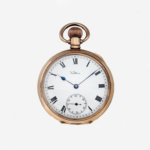 Waltham 10ct Rolled Gold Pocket Watch - Secondhand