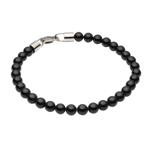 Healing Bead Black Onyx Bracelet by Fred Bennett