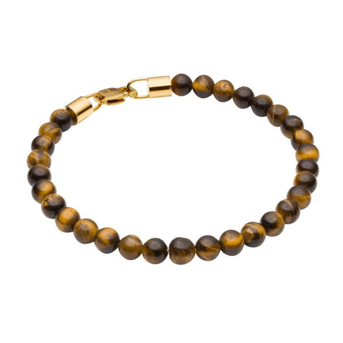 Healing Bead Brown Tiger's Eye Bracelet by Fred Bennett