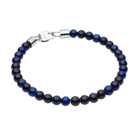 Healing Bead Blue Tiger's Eye Bracelet by Fred Bennett