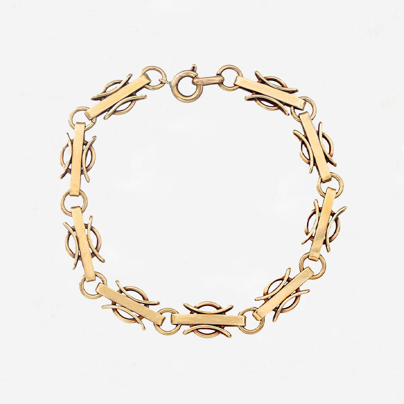 9ct Gold Link Bracelet - Secondhand