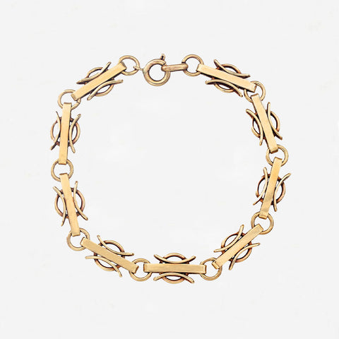 9ct Gold Link Bracelet - Secondhand