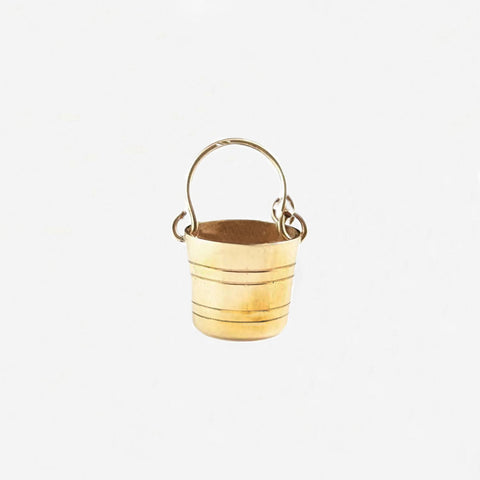 9ct Gold Bucket Charm - Secondhand