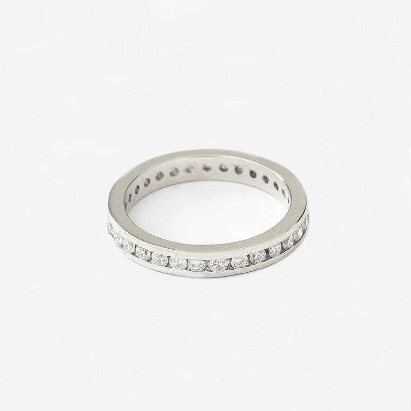 Diamond Full Eternity Ring in 18ct Gold - Secondhand
