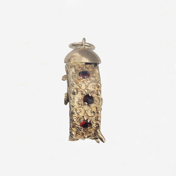 9ct Gold Alarm Clock Charm - Secondhand