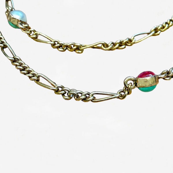 Antique Guard Chain in 18ct Gold - Secondhand