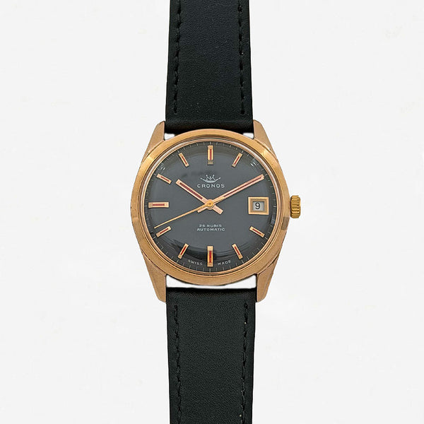 Cronos Automatic Gold Capped Watch - Secondhand