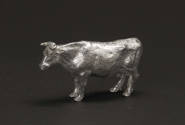 Sterling Silver Daisy Cow Figure