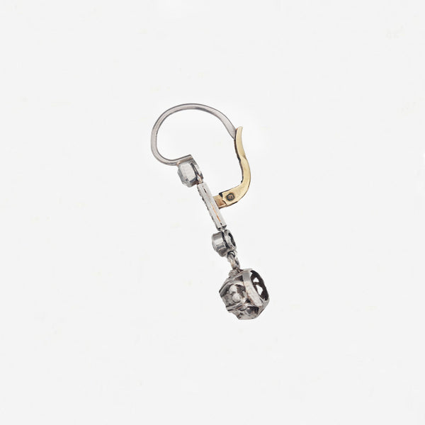 Diamond Antique Drop Earrings - Secondhand