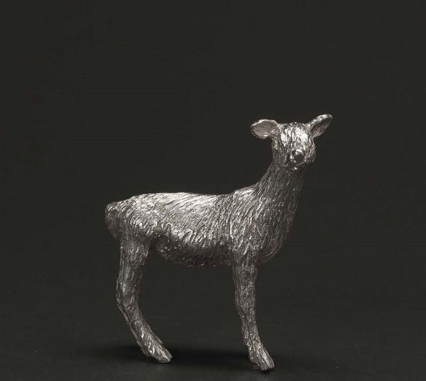 Sterling Silver Doe Deer Figure