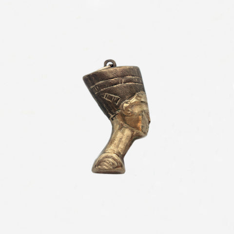 9ct Gold Nefertiti Charm - Secondhand