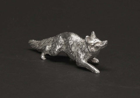 Sterling Silver Fox Figure