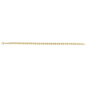 9ct Gold Rectangular Link Bracelet