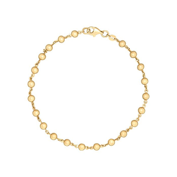 9ct Gold Ball Chain Bracelet