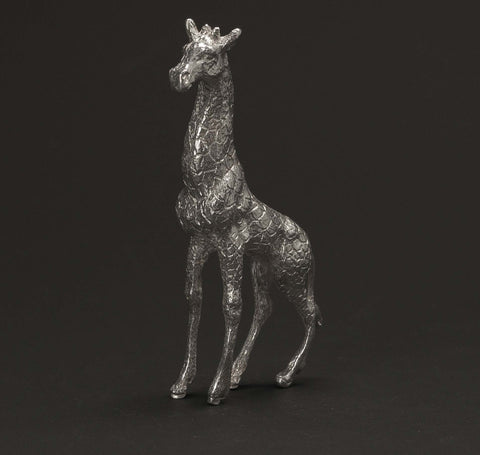 Sterling Silver Giraffe Figurine by Silvants