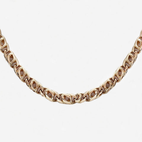 14ct Gold Fancy Curb Link Chain - Secondhand