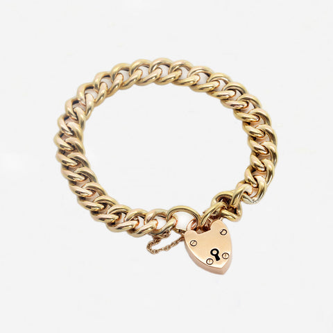 15ct Gold Charm Bracelet - Secondhand